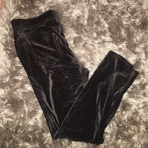 Velvet leggings